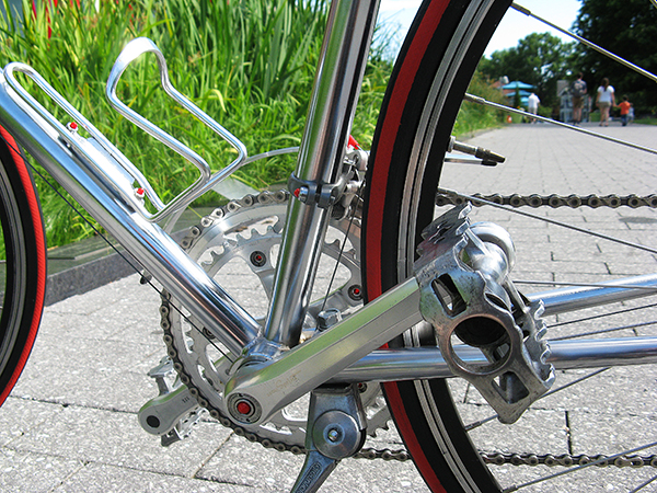 Left Hand Side Crank View